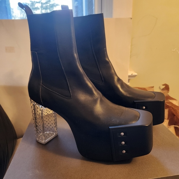 Rick Owens Other - Rick Owens Beveled Platforms size 46 in EUC